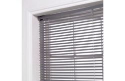 ColourMatch PVC Venetian Blind - 6ft - Flint Grey.